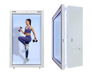 數(shù)字人全息透明展示柜